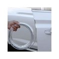 thumbnail image 1 of 1pc Electrogalvanized Silver Door Edge Guard Scratch Protector For Car, Bumper Scratch Strip For Car Decoration, Universal Car Model, 1 of 5