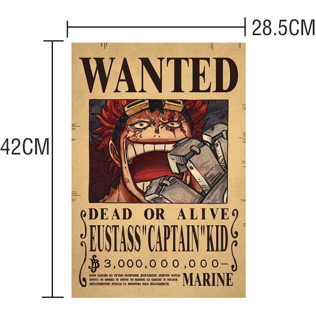One Piece Luffy Gear 5 Sun God Nika Zoro Buggy Bounty Wanted