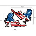 thumbnail image 3 of Patriotic Mud Flap Girl Vinyl Stickers, 3 of 3