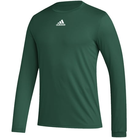 Adidas Men's Pregame Badge of Sport Long Sleeve Tee