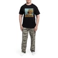 thumbnail image 5 of CafePress - Kittensunflr11 Pajamas - Men's Dark Loose Fit Cotton Pajama Set, 5 of 7