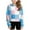 A-Blue, variant on mgoYE Hoodie for Teenager Girls Crop Tops Kids Hoodies Cute Plaid Color Block Shirts Long Sleeve Cropped Casual Pullover Fashion Sweatshirts|Blue 12-13 Years