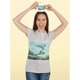 thumbnail image 6 of Flying HIgh- MaddK Studio - Unisex Short-Sleeve T-Shirt, 6 of 6