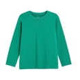 thumbnail image 4 of Abcomgle Girls Long Sleeve Sweatshirt Cute Solid Color Girls Pullover Sweatshirt Cotton Crewneck Sweaters for Teen Girls Casual Winter School Clothes for Teen Girls, 4 of 6