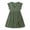 Army Green, variant on Eyelet Flutter Dress for Women Summer V-Neck Mini Dress with Textured Eyelet Fabric,Flutter Sleeves,and Flared Hem for ease Vacation Style