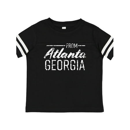 

Inktastic From Atlanta Georgia in White Distressed Text Gift Toddler Boy or Toddler Girl T-Shirt