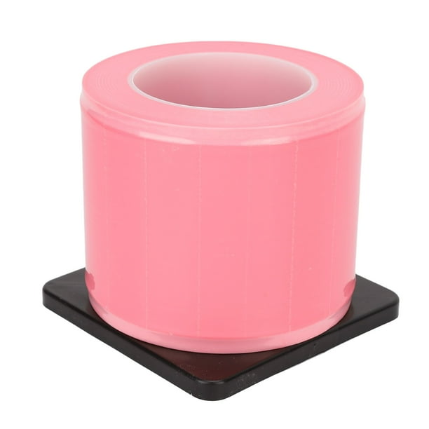 1 rollo 1200 Uds película de barrera desechable adsorción automática impermeable tatuaje protector PE película barrera cinta con Base rosa