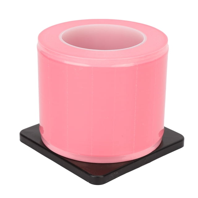 1 rollo 1200 Uds película de barrera desechable adsorción automática impermeable tatuaje protector PE película barrera cinta con Base rosa