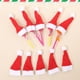thumbnail image 5 of 20pcs DIY Nad Candy Santa Claus Hat Doll Crafts Sunnimix mini sombreros de santa, 5 of 8
