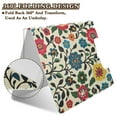 thumbnail image 2 of FORMRS A4 Clipboard Folder with Pen Holder Horizontal Foldable School Office Binder, Vibrant Floral, 2 of 9