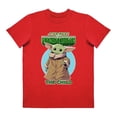 thumbnail image 1 of Playera Para Niño Lucasfilm Star Wars Cuello Redondo Manga Corta Talla 6 Rojo, 1 of 1