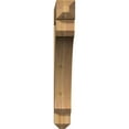 thumbnail image 2 of Ekena Millwork 6"W x 44"D x 44"H Legacy Craftsman Rough Sawn Bracket, Western Red Cedar, 2 of 4