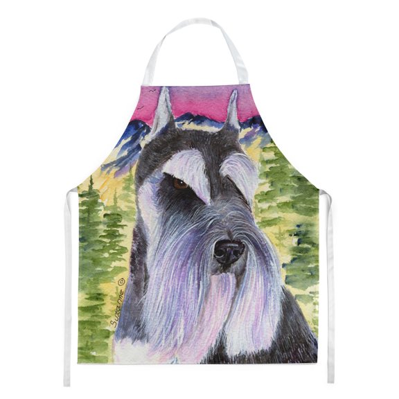 Carolines Treasures SS8340APRON Schnauzer Apron Large multicolor