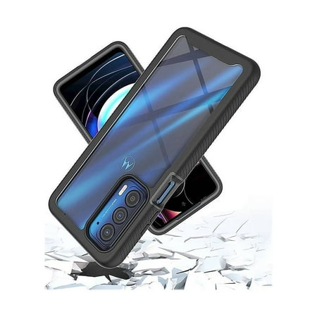SaharaCase - GRIP Series Case for Motorola Edge (2021) - Black