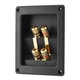thumbnail image 4 of Terminal Box, Speaker Terminal, Copper Black Acoustic Components, Hotel For Home, 4 of 8