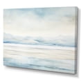 thumbnail image 2 of Designart "Antarctica'S Minimalist Glacier II" Glacier Canvas Art Print, 2 of 7
