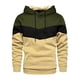 thumbnail image 4 of Sudaderas con capucha para hombre, Sudadera con capucha de retales, ropa deportiva para exteriores, moda urbana, Sudadera con capucha con bolsillo de lana para hombre, Otoño Invierno, tres colores, 4 of 5