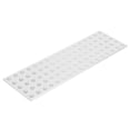 thumbnail image 4 of "Versatile Aluminum Perforated Panel - 5x17 Hole Pattern (40x136mm) with 4mm Openings for Modular Assembly"  

"Lightweight Aluminum Mesh Plate - 2.5mm Thick Grid System with 8mm Spacing (Model, 4 of 6