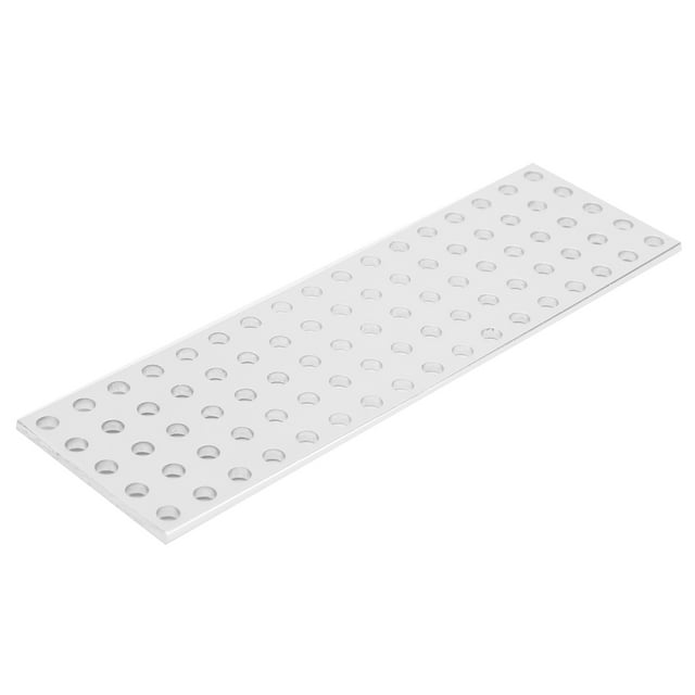 Placas De Rejilla De Aluminio, 3116-0040-0136 Placas De Rejilla De Apoyo De 40 X 136 Mm Aluminio Resistente Para La Construcción OTVIAP 5 x 17 Holes Grid Plates