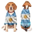 thumbnail image 4 of Dog Shirt,Soccer Theme Print Soft Breathable Light Pet Top,Daily Pet Wear,Outdoor Walking Outfits & Pet Party Apparel, 4 of 6