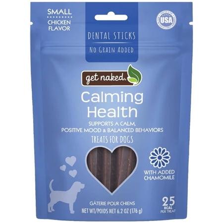 Get Naked Calming Health Dental Sticks Chicken Flavor Small - 802133