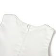 thumbnail image 4 of Uhnice Little Girl's Sequin Sleeveless Mesh Rainbow Dress for Wedding Party (White, 3-4/110), 4 of 7