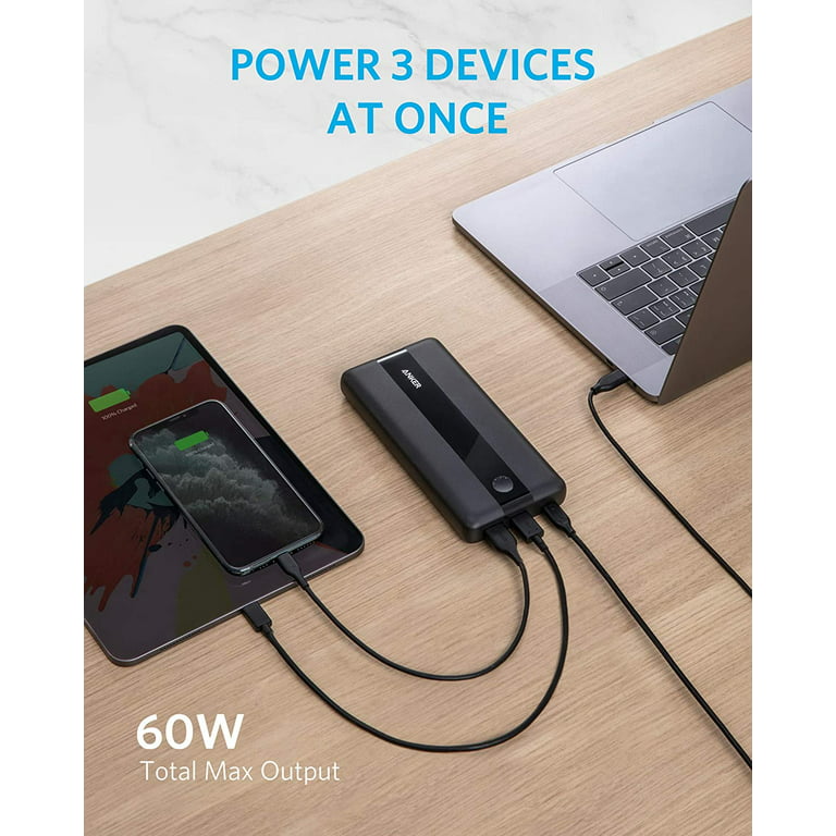 Anker PowerCore III 19,200mAh Huge Capacity 60W Power Delivery Portable  Charger