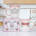 thumbnail image 7 of Funny Mom Mug - Humorous Quote Pink Ceramic Coffee Mug, Mother's Day Birthday Gift for Mom, Cute Novelty Cup Unique Gift Idea for Mom,1pc 16oz, 7 of 7