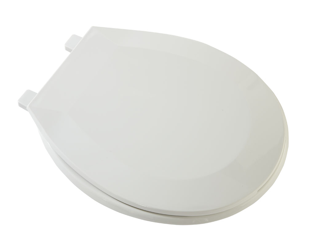 Proflo Pftse1000 Round ClosedFront Toilet Seat And Lid Off White