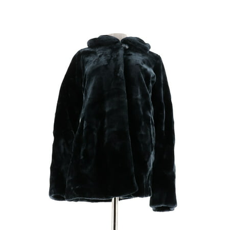 Dennis Basso Faux Sheared Mink Fur Coat A260409