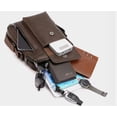 thumbnail image 3 of Bolso De Hombro De Cuero Vintage Para Hombres Modelo Negro, 3 of 4