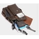 thumbnail image 3 of Bolso De Hombro De Cuero Vintage Para Hombres Modelo Negro, 3 of 4