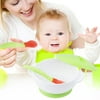 Toddler Baby Feeding Eating Food Non-slip Two-handed Sucker Bowl + Spoon Baby Feeding Bowl