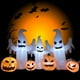 thumbnail image 2 of Fantasma inflable de Halloween con luz giratoria de calabaza, 240cm/8 pies, decoración de Halloween, accesorios de patio al aire libre para suministros de fiesta, 2 of 4