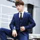thumbnail image 2 of Chaqueta corta azul para hombre, talla grande, trajes y blazers para hombre, abrigos, chaquetas cortas, de primera calidad, sencillas, con botones, moda 2024, 2 of 4