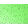 thumbnail image 1 of Ahgly Company Indoor Rectangle Solid Green Modern Area Rugs, 2' x 4', 1 of 4