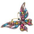 thumbnail image 3 of Shisuyan Exquisite Butterflies Brooch Butterflies Badge Corsage Rhinestone Clothing Badge, 3 of 8