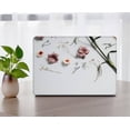thumbnail image 4 of KSK KAISHEK Compatible MacBook Pro 15 inchs Case 2016 2017 2018 2019 Rel. Model A1990 A1707, Plastic Hard Shell Cover, Flower 1736, 4 of 5