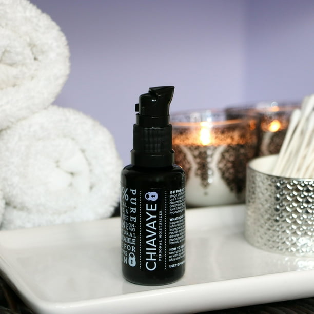 Chiavaye Personal Moisturizer and Lubricant, All Natural, Organic
