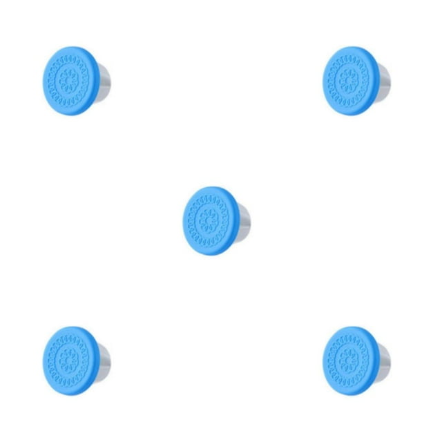 Transemion Conteneur Pratique à Grand Application, Tasses Pratiques et Couvercle Bleu 5ensemble