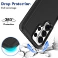 thumbnail image 5 of Tekcoo For Samsung Galaxy S26 Ultra 5G Case, 2 in 1 Phone Case Shockproof Heavy Duty Rugged Full Body Protection Case Cover Phone Case for Samsung Galaxy S26 Ultra 5G, - Black, 5 of 8