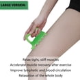 thumbnail image 3 of BIG SIZE Fascia Cellulite Massage Tool, Trigger Points Myofascial Release Tool for Neck, Shoulder, Back, Resin Body Massager Tension Relief Back (Green), 3 of 7