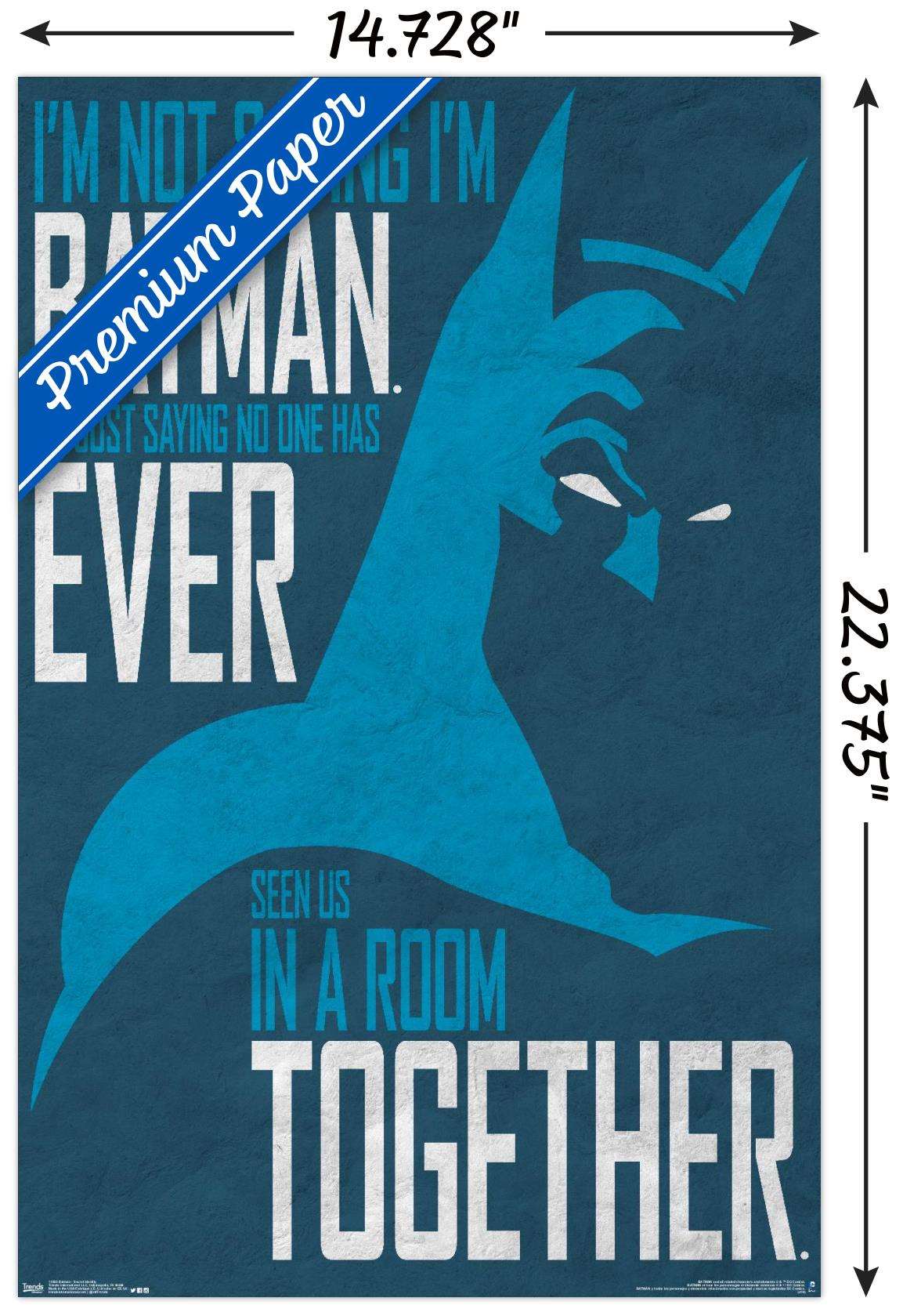 DC Comics - Batman - Secret Identity Wall Poster, 14.725" x 22.375"