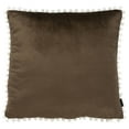 thumbnail image 3 of SAFAVIEH Grelna Solid Decorative Pillow, 18" x 18", Grey/White, 3 of 3