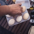 thumbnail image 3 of Caja amiento de huevos a prueba de golpes, contenedor pa refrigerador, Picnic, e, , 6 Rejillas 7.9x5.8x6in Sunnimix Titular de huevo, 3 of 8