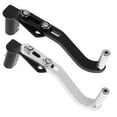 thumbnail image 1 of SWETRACE 2pcs Hand Gear Shifter Lever Aluminium Alloy Silver Motorcycle Style, 1 of 8