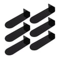 thumbnail image 1 of 6 Pcs Floating Shoe Display, Levitating Acrylic Clear Wall Mounted Shoe Rack Sneaker Display Shelves Space Saving Shoe Organizer Holder For Sneaker Collection, 7.9in Length, 1 of 8