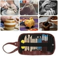 thumbnail image 4 of Pottery Carving Tools, 24Pcs Pine Plastic Complete Tools Ceramic Carving Tools Stainless Steel Exquisite Craftsmanship  For Home For Beginners, 4 of 8