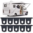 thumbnail image 3 of 10 unids RV al aire libre toldo perchas RV toldo ganchos en forma de gancho kit camping autocaravana tienda carril ganchos campervan accesorios, 3 of 8