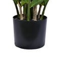 thumbnail image 3 of Vickerman 43" Potted Green Zamifolia Artificial Bush., 3 of 5